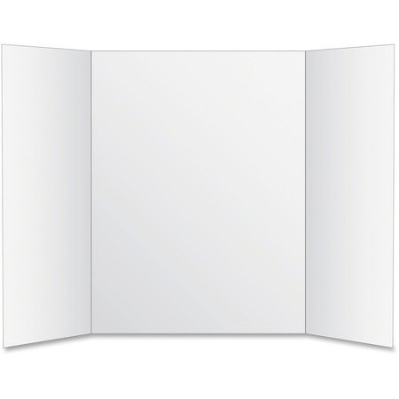 GEOGRAPHICS Project Board, 36"x48", Tri-Fold, 6/CT, White PK GEO26790